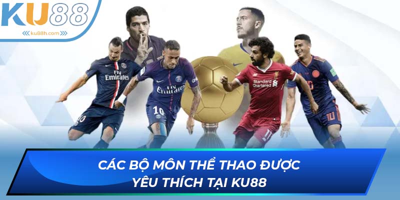 Tổng hợp những bộ môn tại sảnh cược Thể thao KU88